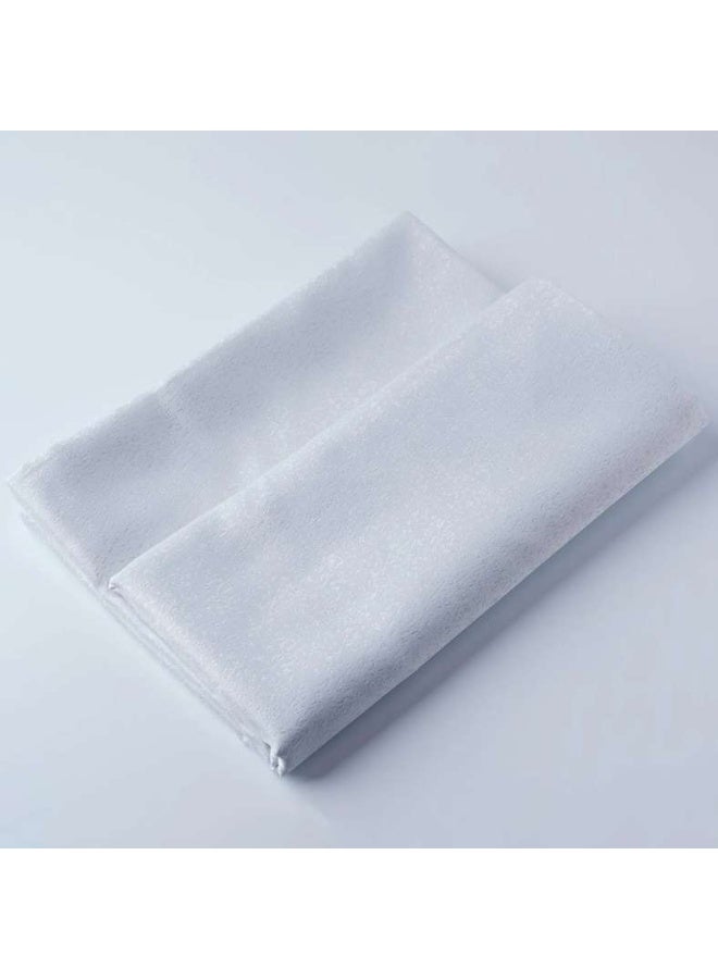Pan Home Glamour Table Cover 150x250cm-Silver - Image 2