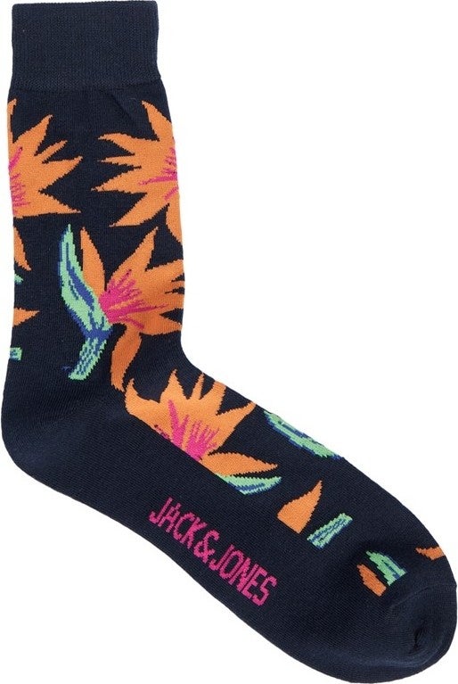Jack Jones Black-Navy Blue Men's 3-Piece Socks 12242182 - Image 3