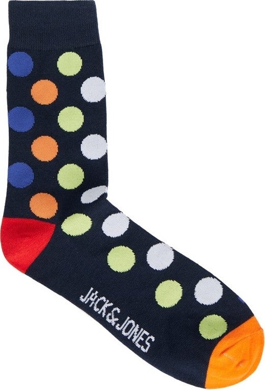 Jack Jones Black-Navy Blue Men's 3-Piece Socks 12242182 - Image 2