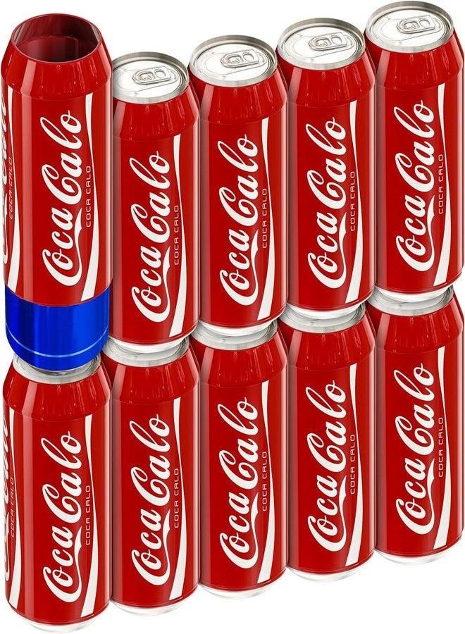 Skywin BeerSkin Skywin Silicone Can Covers that Look Like Soda - 10 Pack 12 oz (355ml), Reusable & Durable Soda Can Cover, Fun Kozies for Cans for Camping, Parties, Outdoor, Beach Accessories (Red) - Image 1