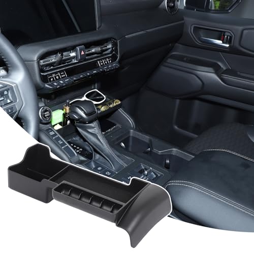 Heutamo Center Console Storage Box Compatible with Toyota Land Cruiser 250 Prado J250 LC250 2024 2025 2026 Gear Shift Upper Organizer Tray Secondary Storage AccessoriesLeft Hand Drive - Image 1