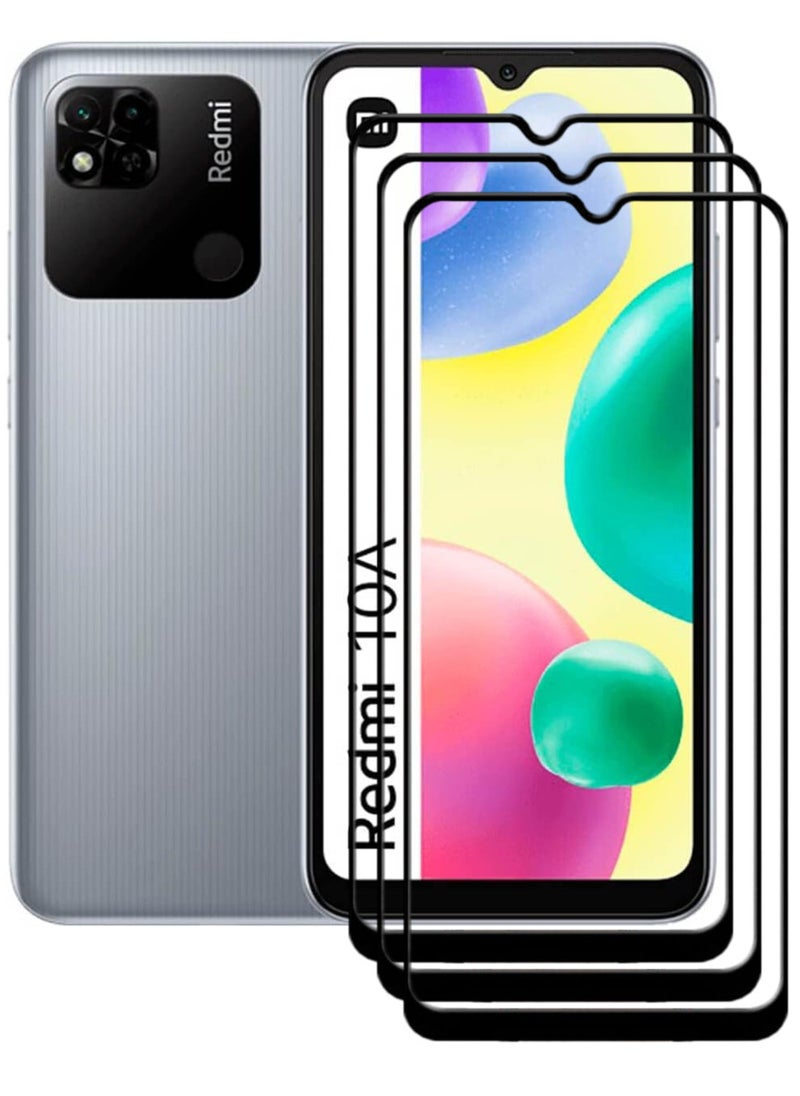 ACLIX 3 Pieces Antistatic ESD Dustproof Premium Quality High Definition Tempered Glass Screen Protector Designed For Xiaomi Redmi 10A - Image 1