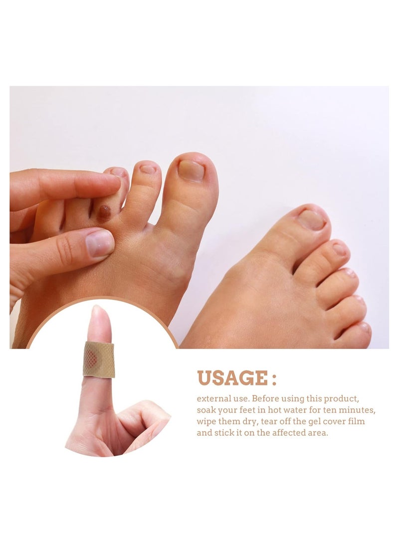 48 Piece Piece Foot Corn Removal Plaster With Hole Warts Thorn Patch  Pads Toe Care Patches - Image 4