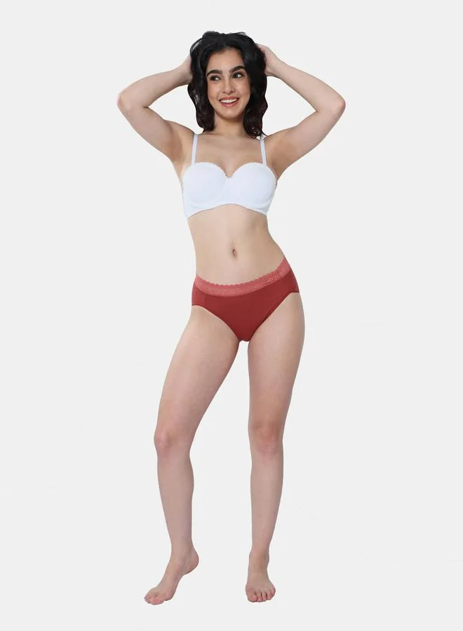 Envie Pack of 2 - Lace Detail Waistband Hipster by Styli