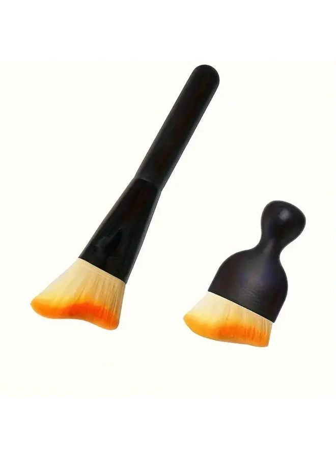 Long And Short Car Cleaning Brush Set For Air Vent Interior Gap Dust Soft Bristle Wash - Image 4