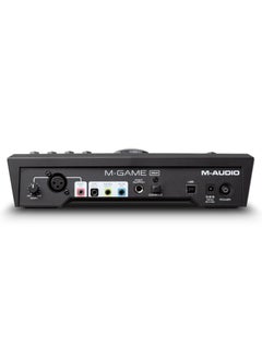 M-Audio M-GAME Solo USB Audio Interface Mixer for Streaming and Gaming with XLR Microphone in, Optical in, Voice FX, Sampler and Dedicated Software  - Image 4