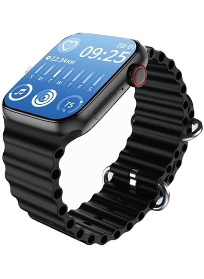 modio Super Mini Ladies Smart Watch with 3 Strap Sets, Wireless Charging, Touch Screen, Fitness Tracker, Heart Rate Monitor, Sleep Tracking, Compact Stylish Smartwatch for Women Everyday Wear - Image 1