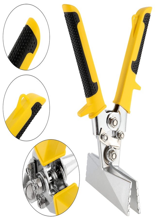 JOIKIT 6 Inches Sheet Metal Hand Seamer, Straight Metal Seamer, Straight Jaw Bending Pliers with Non-Slip Handles for Bending, Seaming, and Flattening Sheet - Image 4