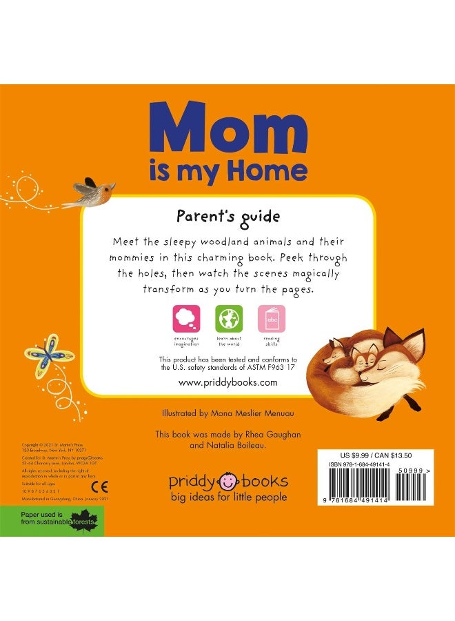 Priddy Books Us SLIDING PICTURES: MOM IS MY HOME  - Image 3