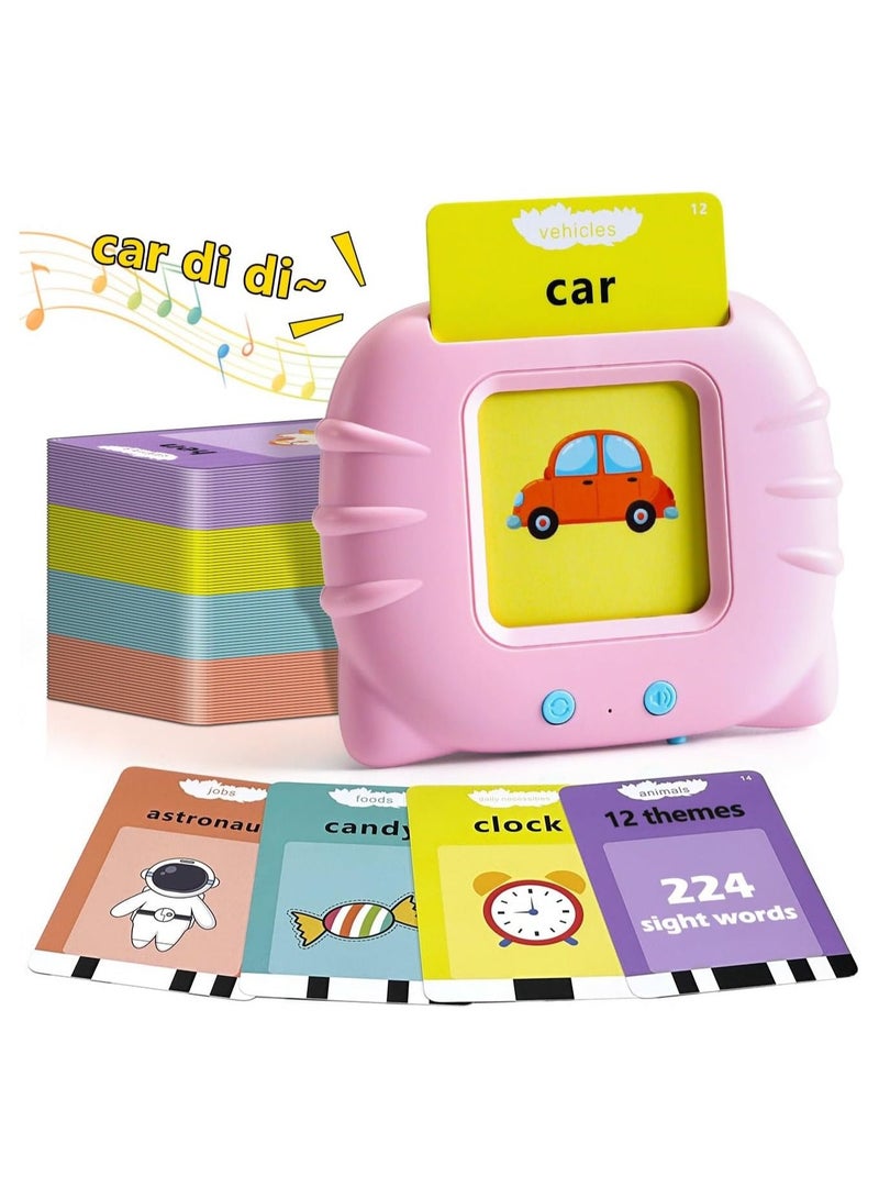 Learning Toys For 2 Year Olds Speech Therapy Toys Gifts For Toddlers Toys Talking Flashcards For 2 6 Year Old Kids - Image 1
