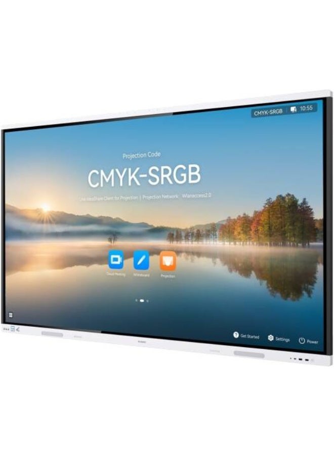 HUAWEI IdeaHub Board 3 Pro Interactive Display, 86" 4K UHD Touch Display, D-LED Backlight, 16ms Writing Latency, 1.5mm Touch Sensing, Supported Intelligent Writing Recognition | IHB2-86PB black - Image 2
