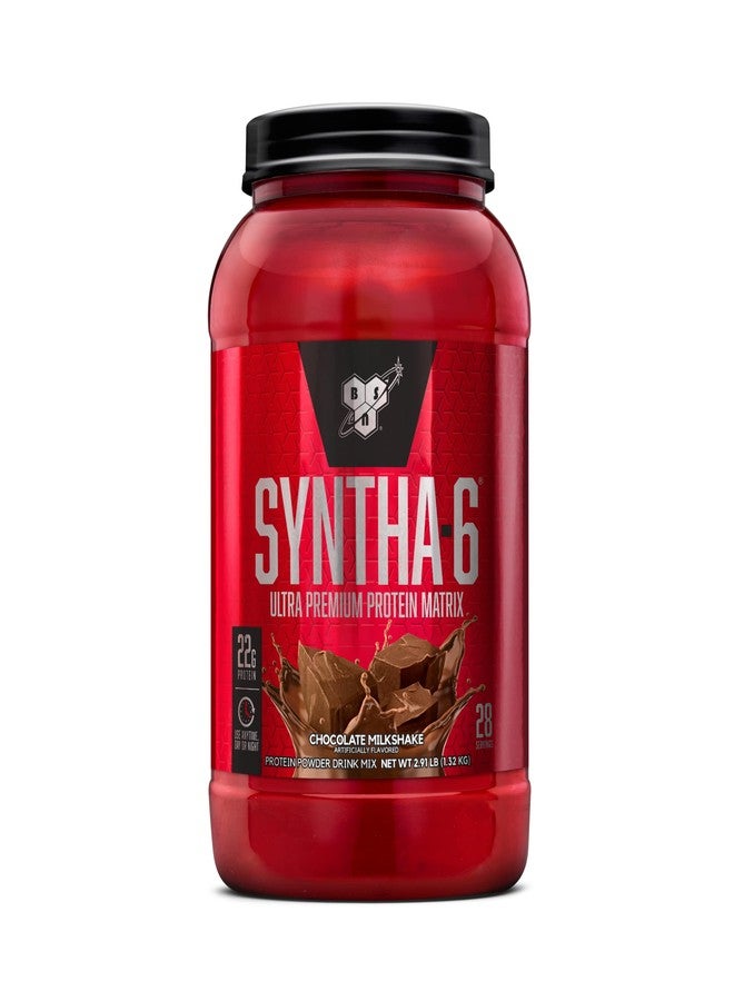 BSN SYNTHA-6 Whey Protein Powder, Micellar Casein, Milk Protein Isolate, Chocolate Milkshake, 28 Servings (Packaging May Vary) - Image 1