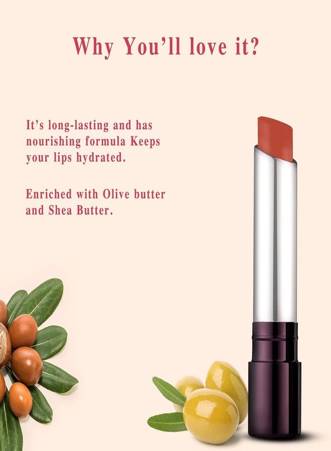 Lotus Makeup Proedit Silk Touch Matte Lip Color, Tulip Blush, Mauve, 4 g - Image 4