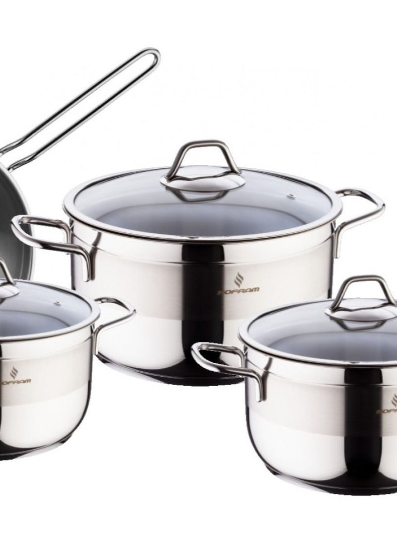 Sofram - STANLESS STEEL COOKWARE SET 7 PCS - Image 1