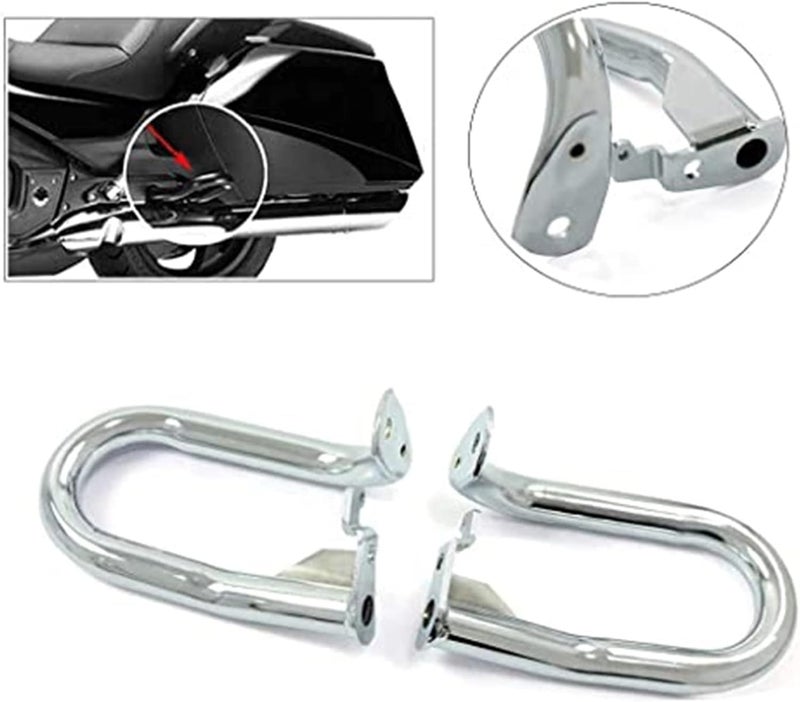 QASULER Motorcycle Crash Bar Engine Guard - Image 2