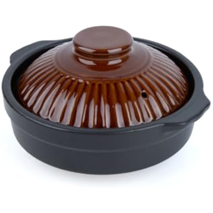 Daiso Sogi Earthenware Pot Brown 17Cm - Image 2