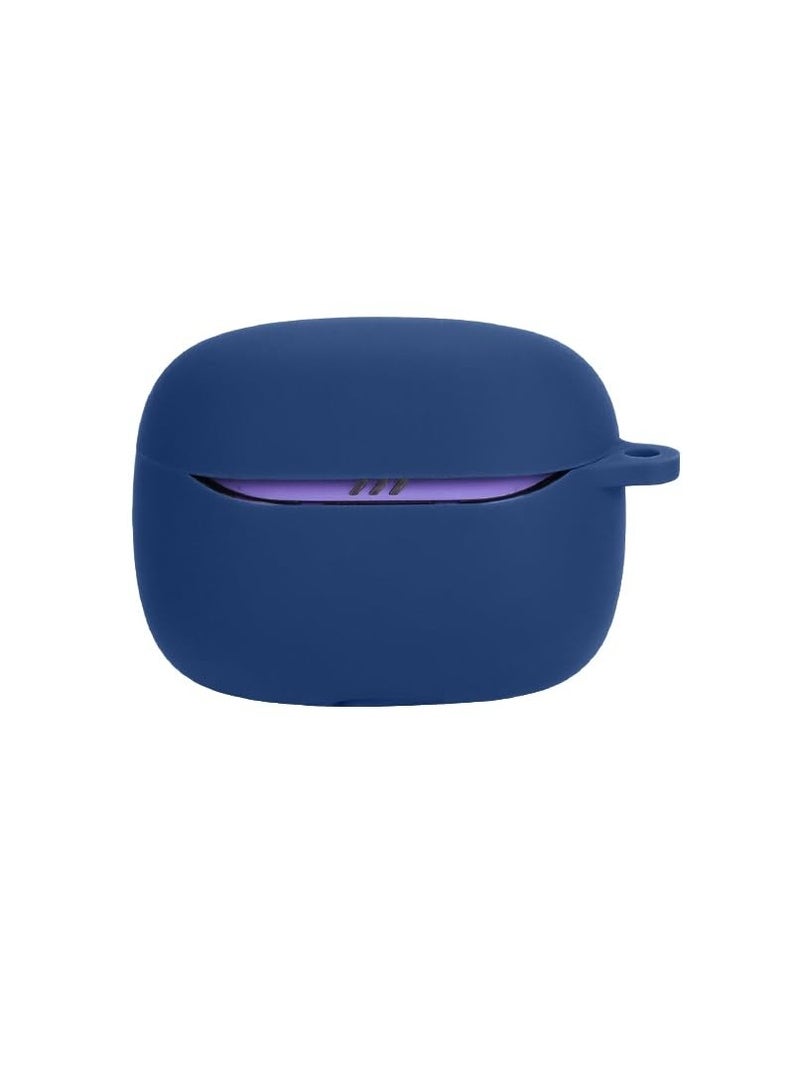 Case Compatible with JBL Tune Beam 2 TPU Soft Silicone Easy to Disassemble Scratch-Resistant Bluetooth Headphone (Dark Blue)