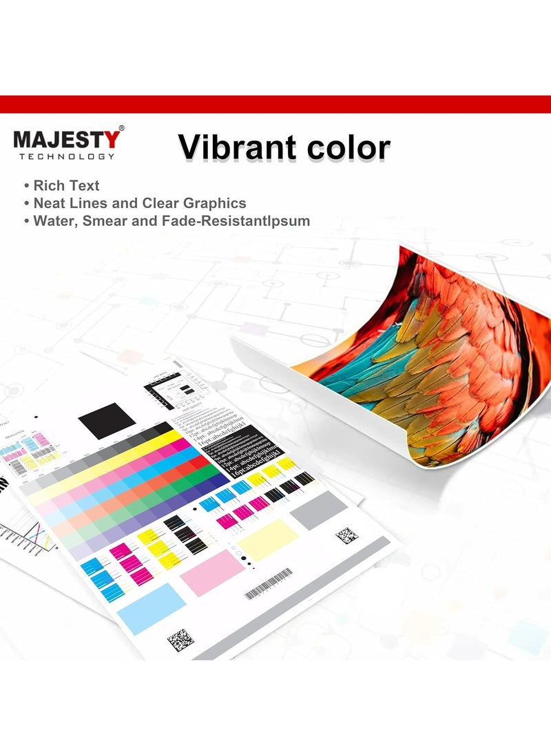 Majesty 126A CE310A CE311A CE312A CE313A Color Toner Set Compatible with HP Laserjet Pro M175 M175nw M175a M176n M177fw CP1025 CP1025nw M275 M275nw Printer (Black Blue Yellow Magenta )  - Image 5