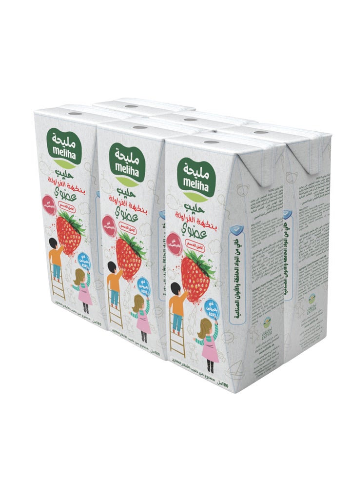 Organic Long Life Milk Strawberry