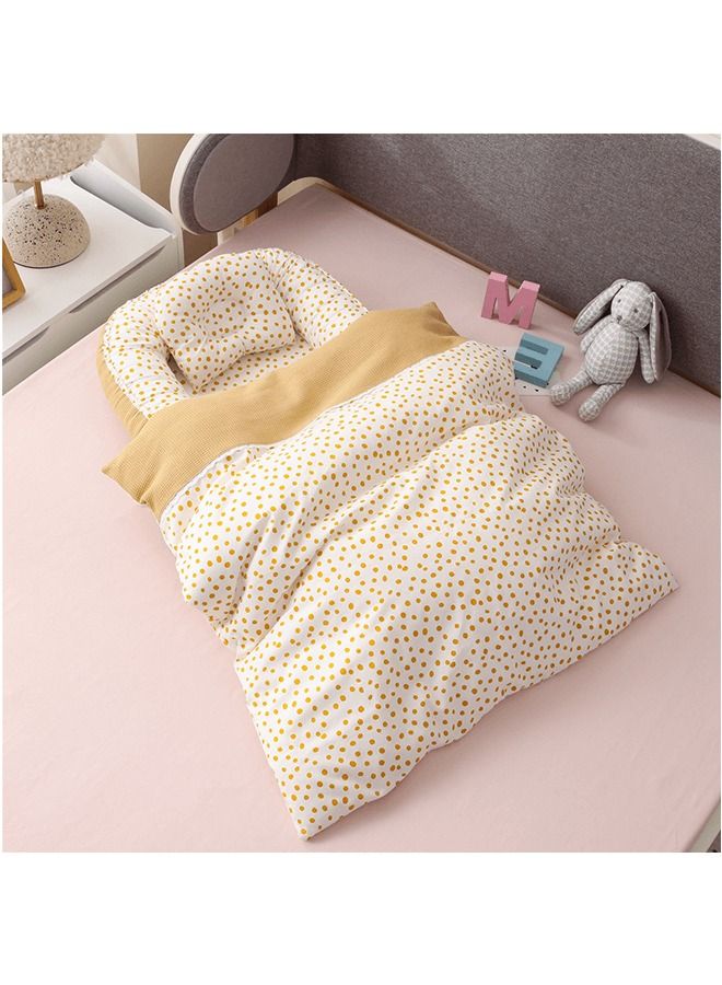 hibobi Baby Bassinet for Bed Baby Nest Sleeper - Newborn Lounger Portable Crib for Ideal for Newborn Shower Gift - Image 2