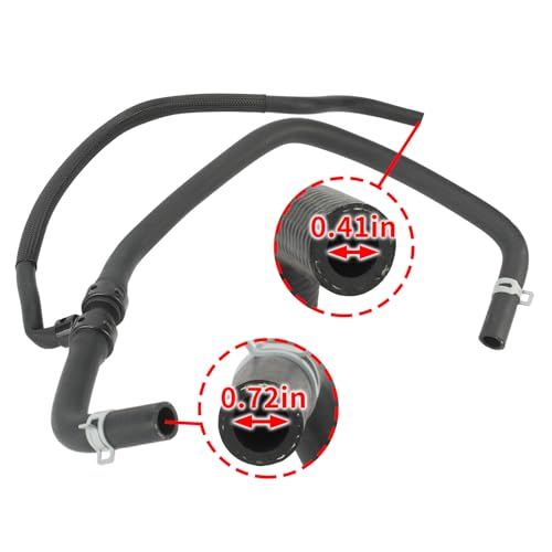 AUTOKAY خرطوم تدفئة HVAC من AUTOKAY لدودج تشالنجر 2011-2021 ودودج تشارجر 2011-2021 ولشريسلر 300 2011-2020 خرطوم إمداد التدفئة 55038163AI 55038163AE - Image 2
