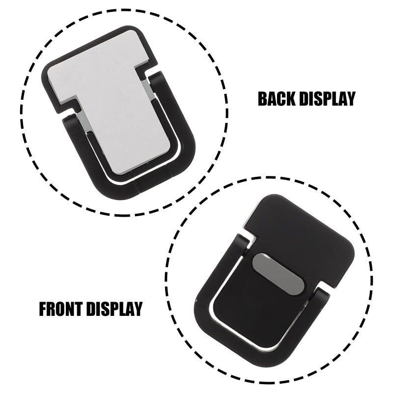 Black Laptop Stand Bracket 4 Pcs Portable Cooling Riser Desk Lifter Height Increase - Image 4