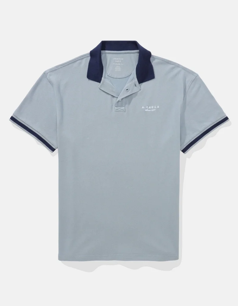 American Eagle  AE Logo Polo Shirt for Men | Best Price UAE