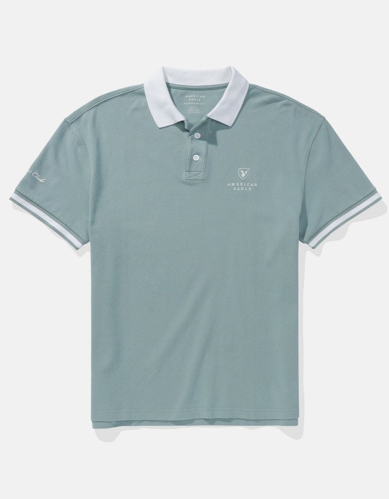 American Eagle AE Logo Polo Shirt - Image 3