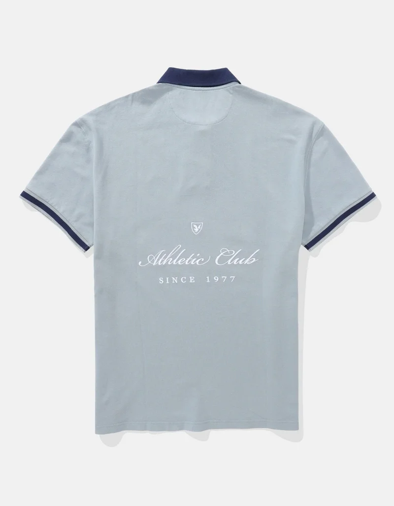 American Eagle  AE Logo Polo Shirt for Men | Best Price UAE