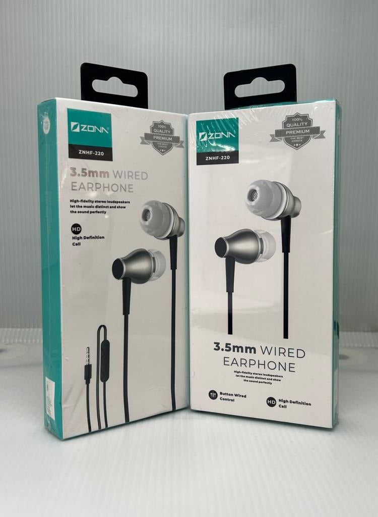 ZONA 3.5 mm Wired Earphone  High-Fidelity Stereo Loudspeakers let the Distinct and Show the Sound perfectly - Image 3