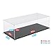 Choowin Acrylic Display Case for Lego Ferrari F1 for Lego Red Bull F1 for Lego Mercedes F1 for Lego McLaren F1 Car Display Thickened Clear Display Cases for Collectibles Assemble DustproofBlack Base - Image 4