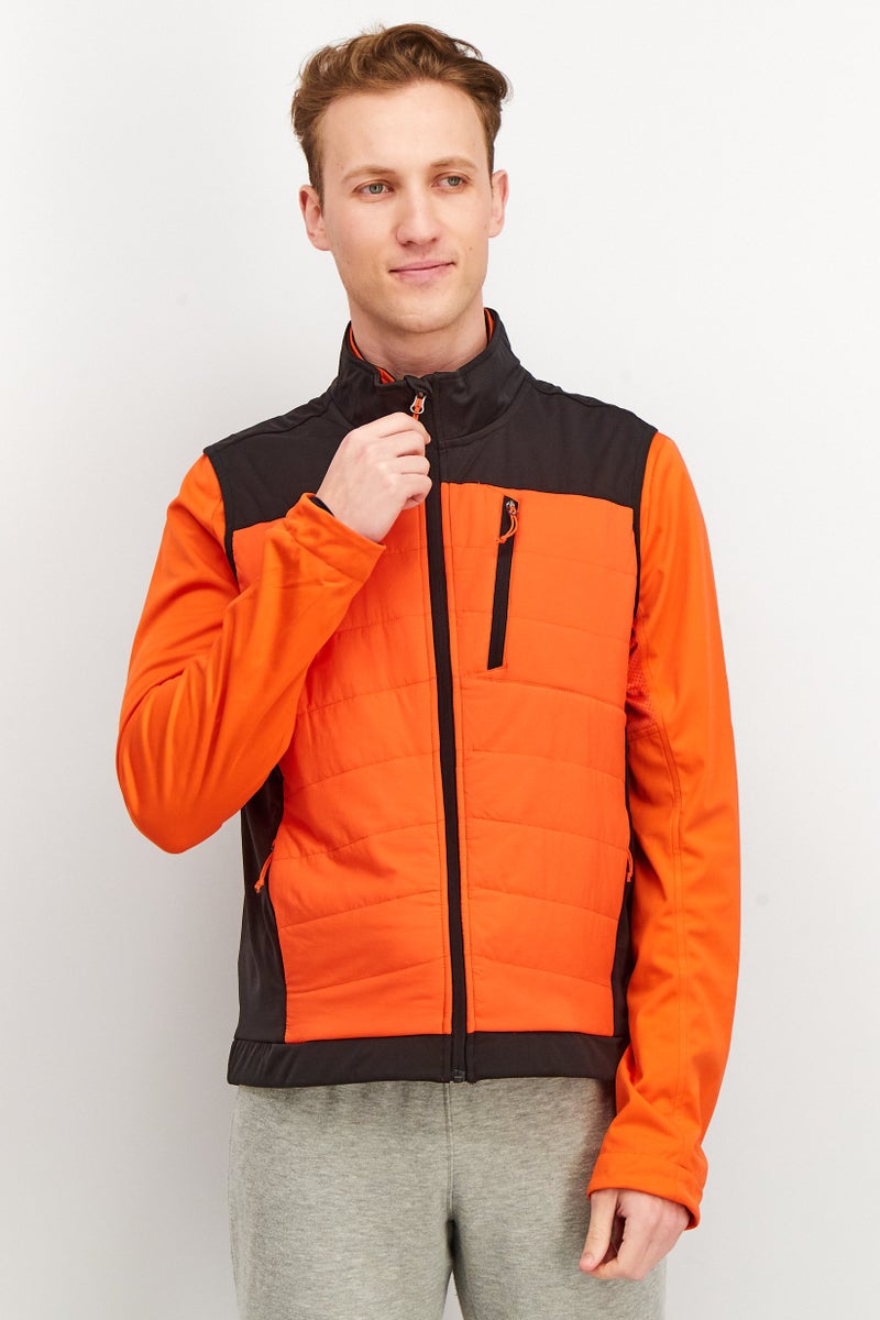 Tchibo Men Performance Fit Long Sleeve Waistcoat, Black - Image 1