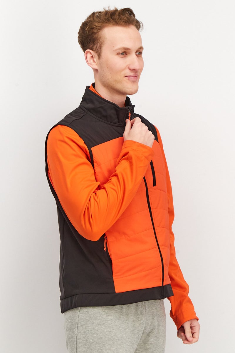 Tchibo Men Performance Fit Long Sleeve Waistcoat, Black - Image 2