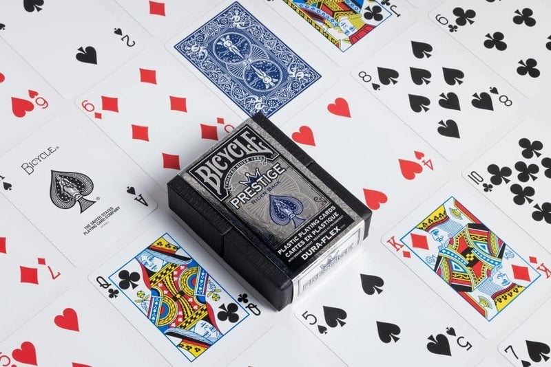 Bicycle Prestige Waterproof Plastic Playing Cards, Red and Blue 2 Pack - Image 5