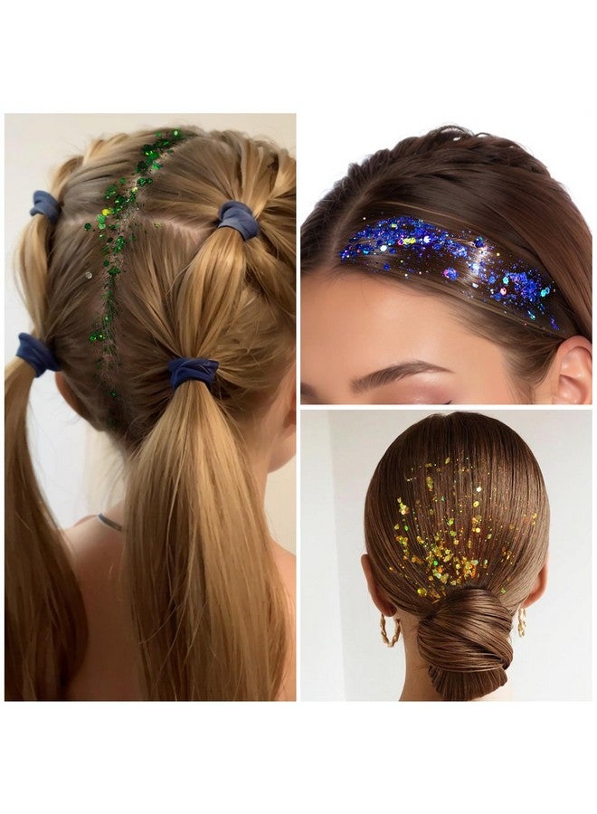 Teenitor جل لامع للجسم و الوجه، جل لامع للمهرجانات، 12 لون من جل اللمعان للوجه و الجسم، جل لامع للشعر، مكياج جل اللمعان، لامع للوجه و الشعر - Image 5