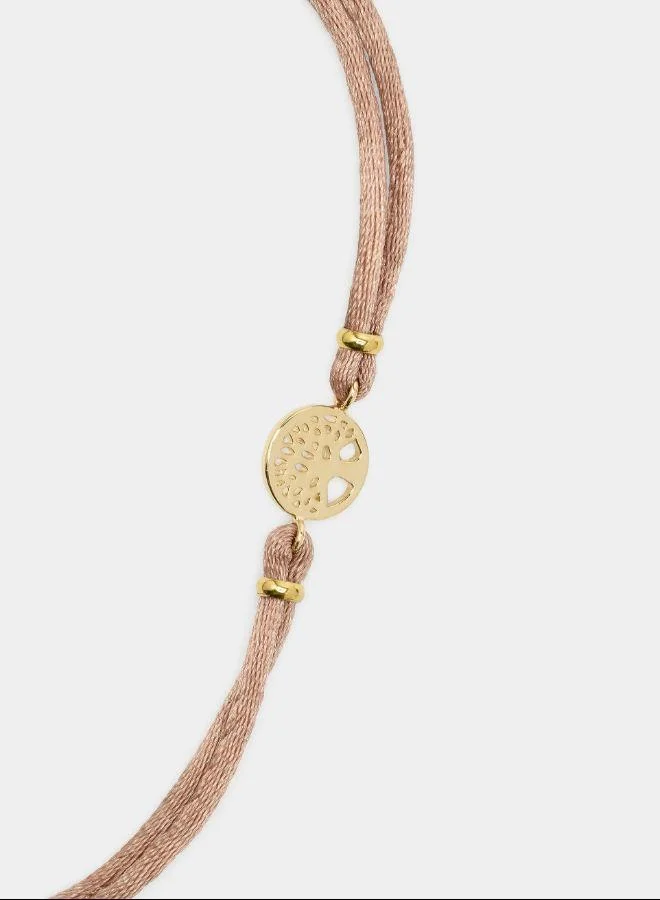 بارفوا سوار قابل للتعديل مع تعويذة شجرة الحياة