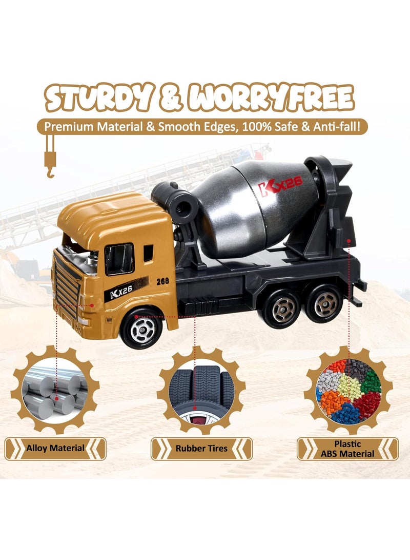 هالامودو … 6 -حزمة: ٦ 4 بالوزن الكلاسيكية مشاريع التشييد المركبات بالرجوع الى الحلقة نماذج । المعادن السامي سيارات لعبة । حفارة المواضيع التزلق । الألعاب في المدن//مثل 6 مركبة । 7 الرافعات شاحنة الاسمنت -حجم كل طفل في 8cm الأمن । । । । الهجـوم المعمرة الطلاء البيئية تشكيل عالية الدقة -8 آذار التعليم كبار سن ألعاب । أعياد الميلاد و إجازات هدية المثالية - Image 5