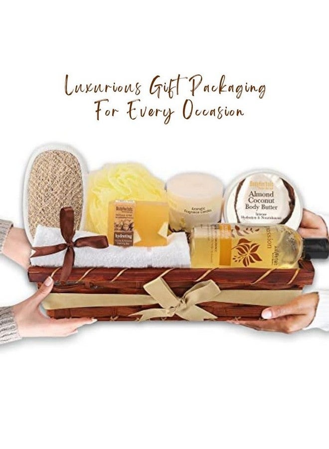 BodyHerbals Tropical Coconut Skincare Gift Set For Women And Men | Bath And Body Care Basket Gift Kit With Signature Coconut And Vanilla Range | Gift Box Hamper For Couple | 7 Pcs | Luxury Gift For Birthdays, Anniversaries, Deepawali And Special Celebrations | 100 % Vegan - Image 4