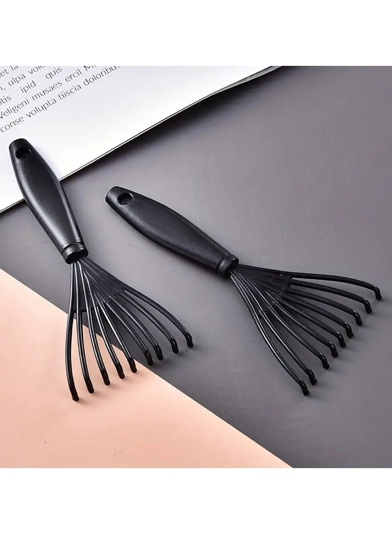 ORiTi طقم مكون من قطعتين من فرشاة تنظيف المشط الهوائية، منظف شعر المشط، أدوات التنظيف، فرشاة تنظيف المشط بالتدليك، مستلزمات تنظيف المشط - Image 1