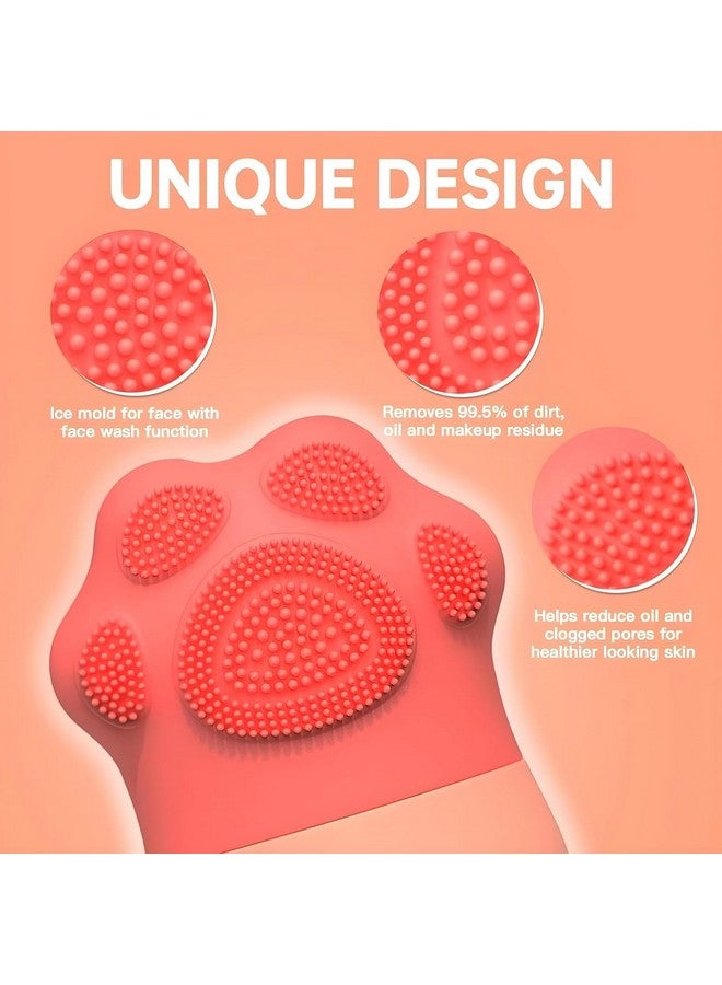 SkinSide Ice Roller for Face with Scrubber | Ice Roller for Face | Face Ice Roller for Men & Women | Ice Cube Roller for Glowing Skin & Puffy Eyes | Reusable & Unbreakable (Any Color) - Image 4
