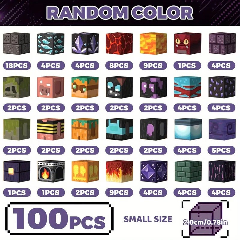 Magnetic Blocks 78Pcs Devil Shape Educational Building Toy Set For Teenagers Ages 3 Plus Birthday Learning Gift - Image 3