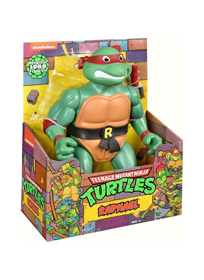 Teenage Mutant Ninja Turtles أبطال النينجا المتحولون: تمثال عملاق رافائيل الكلاسيكي الأصلي بحجم 12 بوصة  - Image 1
