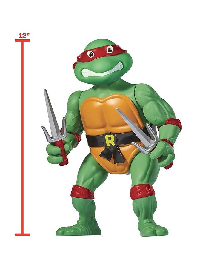 Teenage Mutant Ninja Turtles أبطال النينجا المتحولون: تمثال عملاق رافائيل الكلاسيكي الأصلي بحجم 12 بوصة  - Image 5