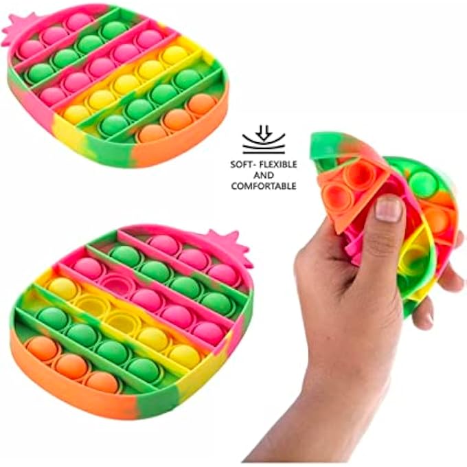 Sawkirp darshraj Glow in Dark Pop it Pack of 4 Pieces - Image 2