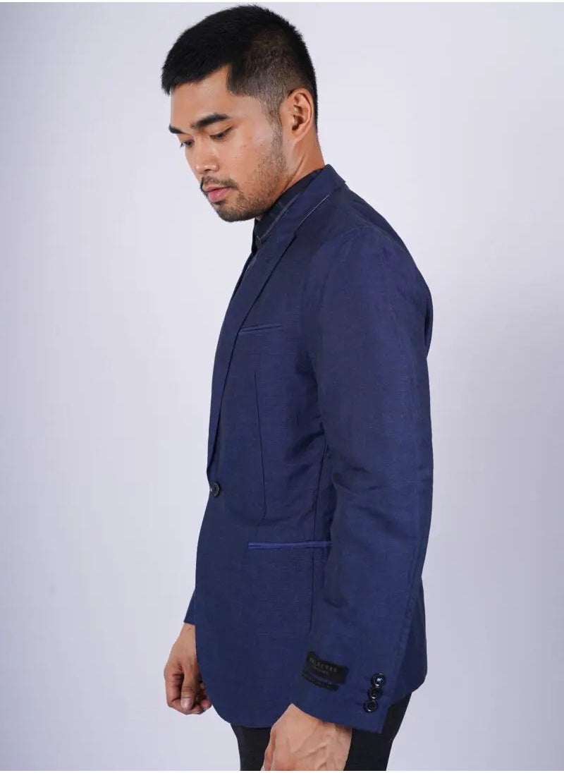 SELECTED - Men’s Autumn Blazer – Midnight Blue - Image 1