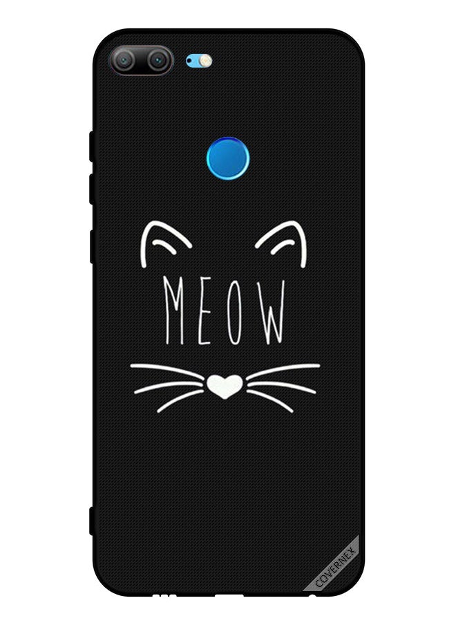 Covernex - Protective Case Cover For Honor 9 Lite Meow - Image 1