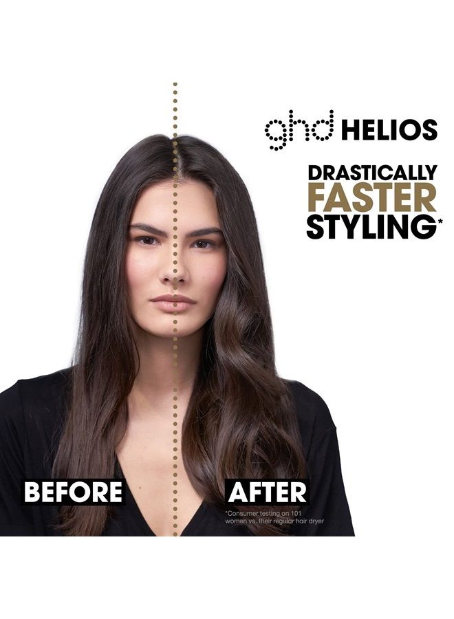 ghd Helios Hair Dryer ― 1875w Professional Blow Dryer, Longer Life + Brushless Motor Lightweight Hair Dryer for Salon-Worthy Blowout ― Plum - Image 2