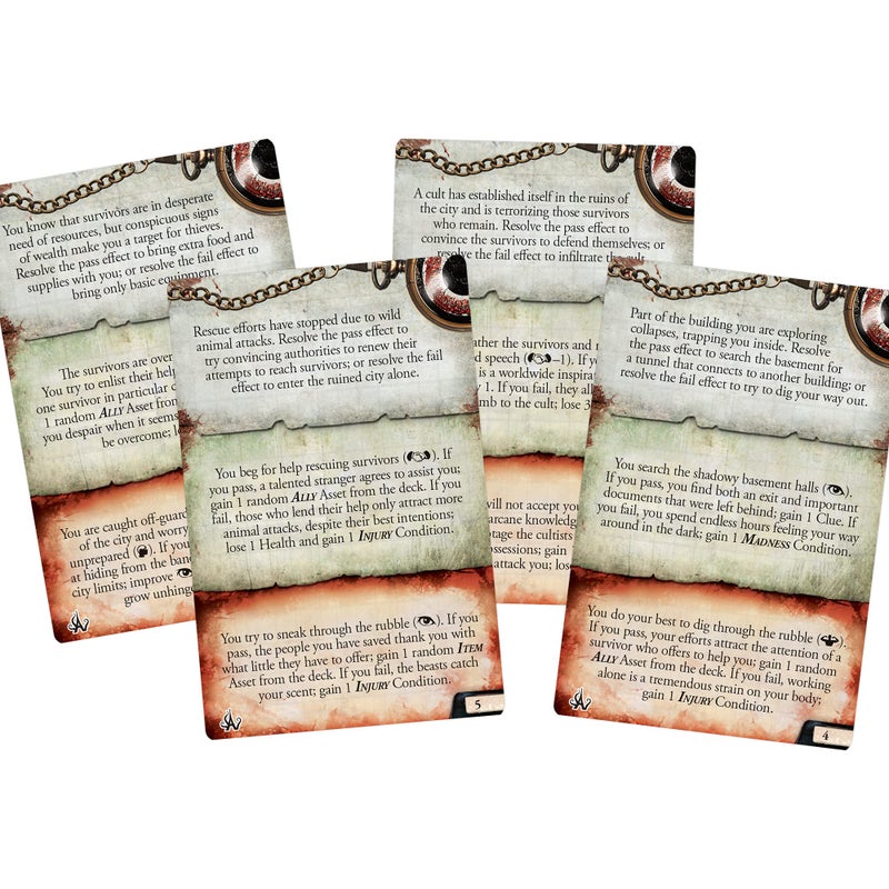 Fantasy Flight Games Eldritch Horror Cities in Ruin Board Game EXPANSION | Mystery Game | Cooperative Board Game for Adults and Family | Ages 14+ | 1-8 Players | Avg. Playtime 3 Hours | Made by Fantasy Flight Games - Image 4