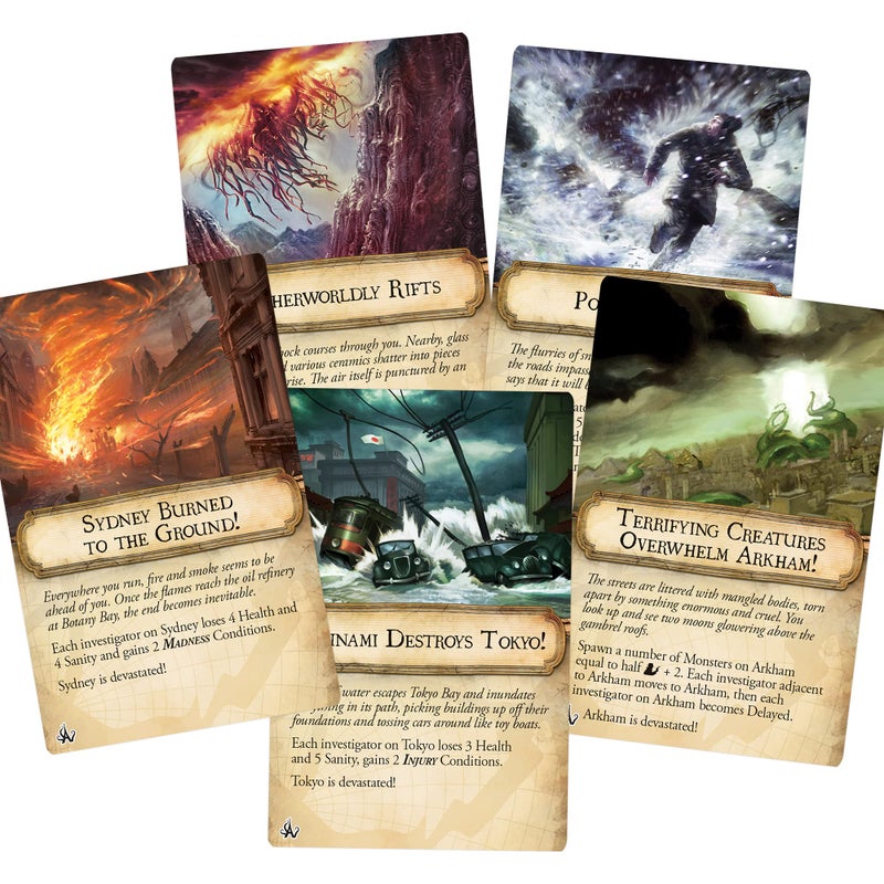 Fantasy Flight Games Eldritch Horror Cities in Ruin Board Game EXPANSION | Mystery Game | Cooperative Board Game for Adults and Family | Ages 14+ | 1-8 Players | Avg. Playtime 3 Hours | Made by Fantasy Flight Games - Image 3