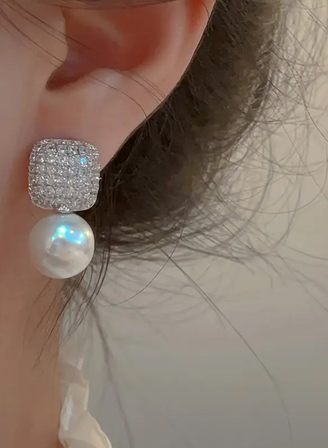 Ready For Chai 1 Pair of Luxury Women's Earrings with Full Artificial Artificial, Perfect as a Daily or Festival Gift, Suitable for Yearound Wear - Image 4